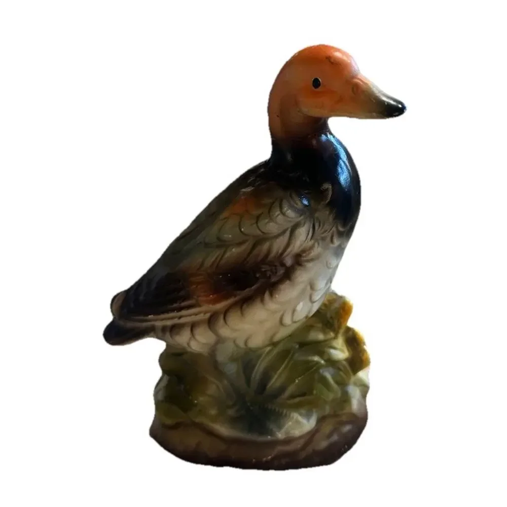 Orleans Japan Duck Figurine Vintage Ceramic Mallard Bird Home Decor